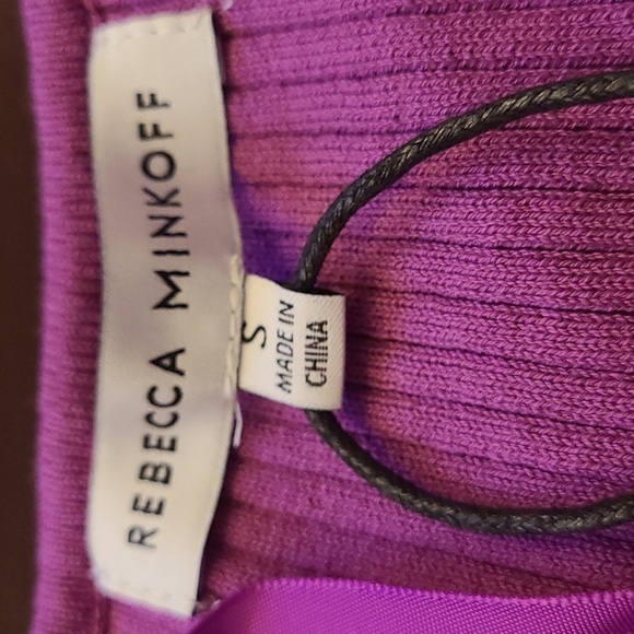 NWT Rebecca minkoff rib-knit top - Picture 3 of 4